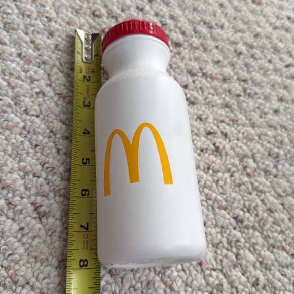 McDonald's 8" Water Bottle drink Golden Arches arch McDonald new rare fast food - Picture 4 of 9